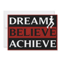 Dream Believe Achieve Cross Country Invitation
