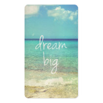 dream, big, quote, dream big, motivational, funny, cool, travel, inspirational, business card, be yourself, life, cute, dreams, pattern, achievement, quotes, spiritual, fun, dreaming, business, card, Business Card with custom graphic design