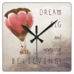 DREAM BIG CLOCK