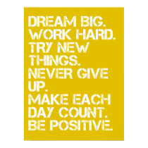 Dream Big - Inspirational posters