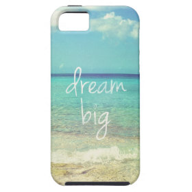 Dream big iPhone 5 cover