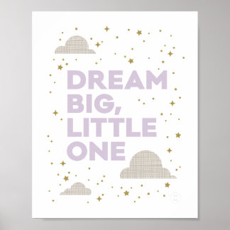 dream posters lavender purple print zazzle