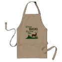 Dream Bucks Do Come True aprons by FishNHuntObsessions Dream Bucks Do Come True aprons