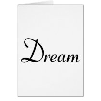 Dream Greeting Card