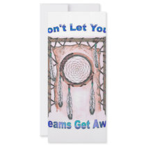 Dream Catcher Card Custom Rack Cards