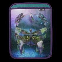 Dream Catcher - Dragonfly Spirit iPad Sleeve ipad sleeves
