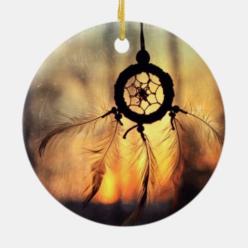 Dream Catcher Good Luck Charm Hanging Ornament | Zazzle