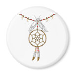 Dream Catcher Necklace Refrigerator Magnets