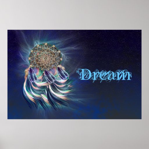 Dream catcher poster Zazzle