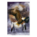 Dream Catcher Series - Spirit Eagle Poster posters