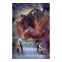 Dream Catcher Series - Spirit Horses Poster posters