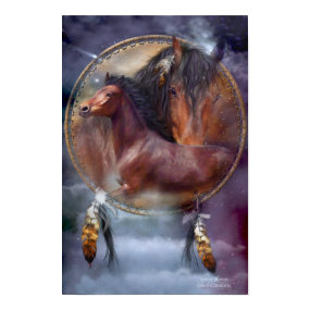 Dream Catcher Series - Spirit Horses Poster/Print print