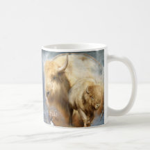 Dream Catcher Series -Spirit Of The White Buffalo Mug