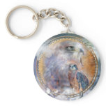 Dream Catcher - Spirit Hawks Art Keychain