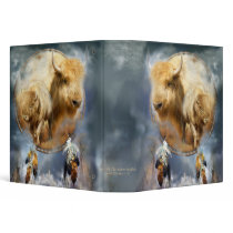 Dream Catcher-Spirit Of The White Buffalo Binder