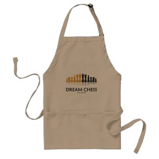 Dream Chess (Reflective Chess Set) apron