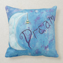 Dream double sized throw pillow