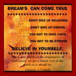 DREAM DREAM, When your return to the imaginatio... posters