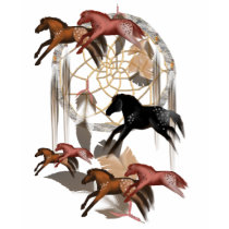 Dream HorsesT-Shirt by Lotacats Dream HorsesT-Shirt