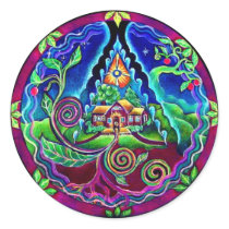 Dream House Sanctuary Mandala Sticker