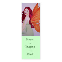 Dream imagine Read Bookmarks Business Cards