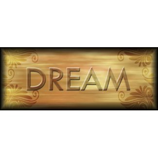 Dream Inspirational Poster print