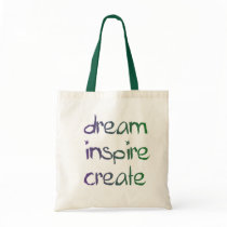 Dream, Inspire, Create Bag
