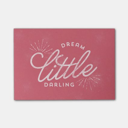 Dream Little Darling Post-it® Notes