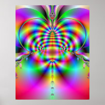 Dream Man Fractal Poster