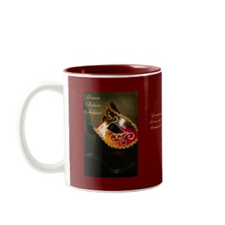 Dream Masqurade Mask Motivational Graduation Mug mug