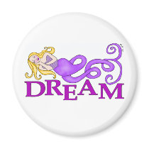 Dream-Mer Dream Mermaid magnets