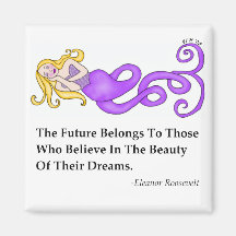 Dream-Mer Mermaid Fridge Magnets