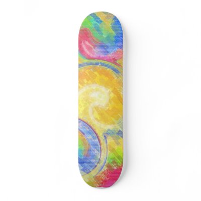 Dream of Atmospheric Power Skate Board Decks by jffmiller