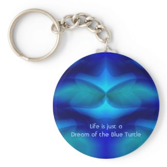 Dream of the Blue Turtle keychain