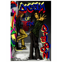 'Dream of the Dragon-Chillin' in NYC' Tank t-shirts by JazKitty 'Dream of the Dragon-Chillin' in NYC' Tank t-shirts