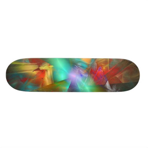 'Dream of the Pantechnicon' skateboard deck