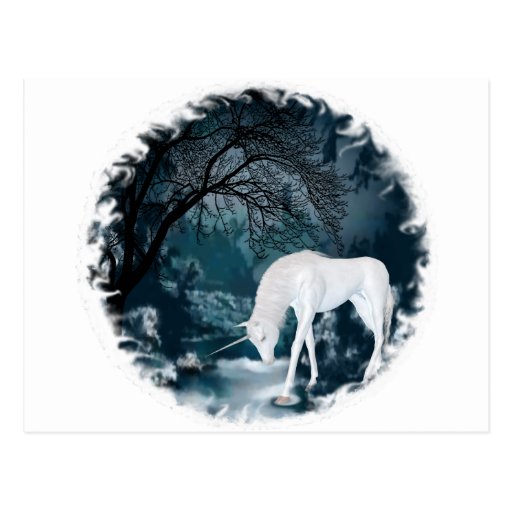 Dream of the River Unicorns Postcards