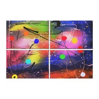 dream of to summer night gallery wrapped canvas