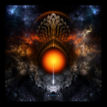 Dream Orb Fractal Art Poster posters