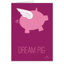 Dream Pig Card cards
