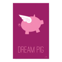 Dream Pig Poster posters