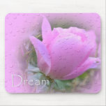 Dream-Pink Rose Mousepads