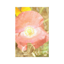Dream Poppy Floral Canvas Canvas Prints