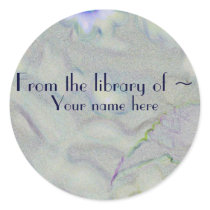 Dream Scene Bookplate Personalized stickers