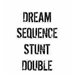 DREAM SEQUENCE STUNT DOUBLE TEE SHIRT