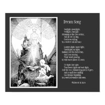 Dream Song Poster II posters by dplathrop Dream Song Poster II posters