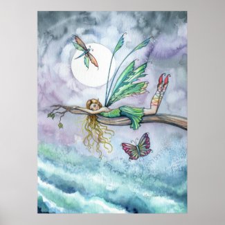 Dream Spot Fairy Poster Print print