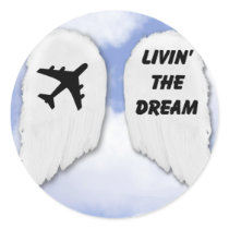 Dream Wings stickers by cloudbunnys Dream Wings stickers