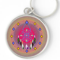 Dreamcatcher Rose Premium Keychain