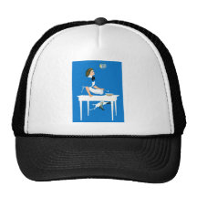 Dreamer Blowing Bubbles Trucker Hat